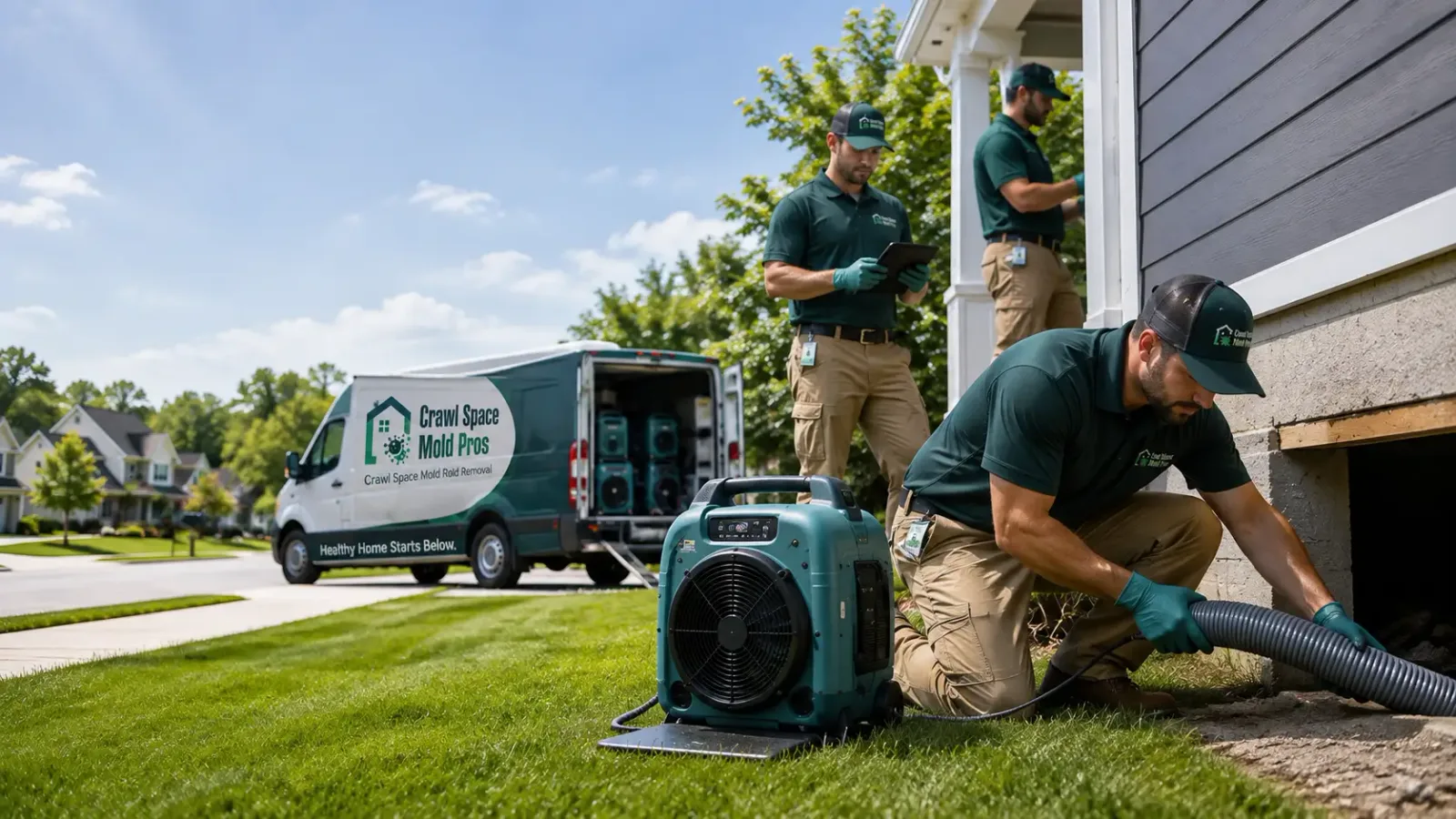 Crawl Space Mold Removal in Vernon, NY